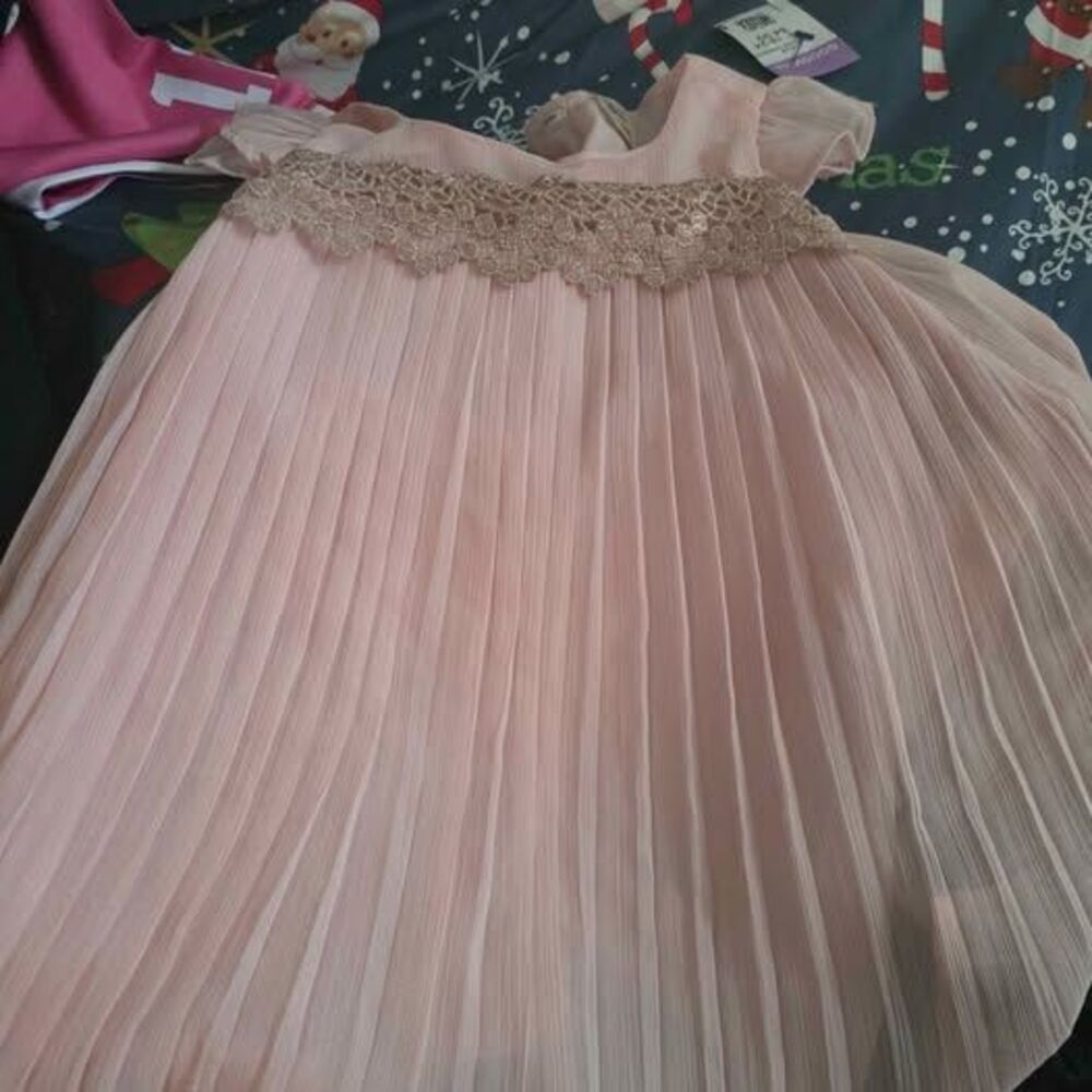 Baby bgosh dress pink 12-18 like new